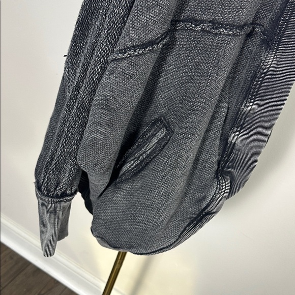 We The Free Forever Yours Cardi Faded Black Oversized Slouchy Cardigan Womens S - Picture 6 of 12